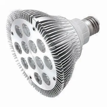 12W LED PAR38 light up to 1120lm with Bridgelux or CREE IC LEDs and Rubycon capacitors