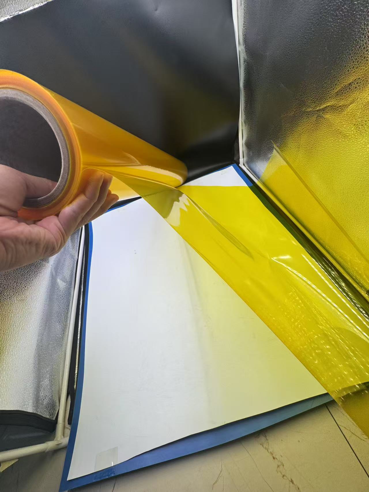 PVC color film