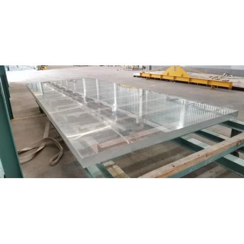 Acrylic glass for outdoor swimming pool