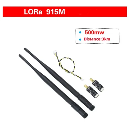 3DR LORa Digital 433/915MHz FPV Wireless Video Transmission System for Drone Video Camera: Transmitter and Receiver Kit