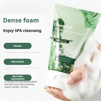 Chlorophyll Amino Acid Facial Cleanser: Oil Control and Pore Refinement