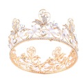 Full Round Butterfly Flower-shaped Pageant Crown For Queen