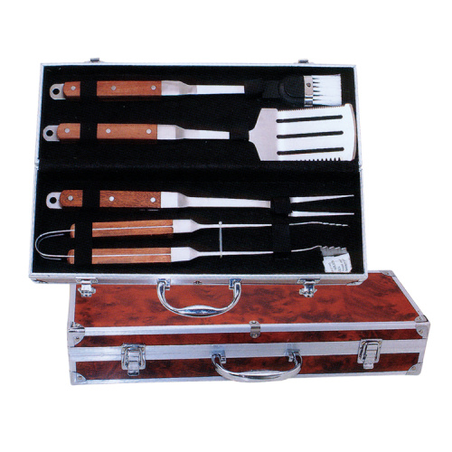 4 Stück BBQ Tools Set