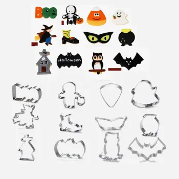 Halloween Stainless Steel Cookie Cutter: Crafting Spooky Treats