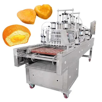 Cake Depositor Fill Machine for Cake Production Line in Food Shop