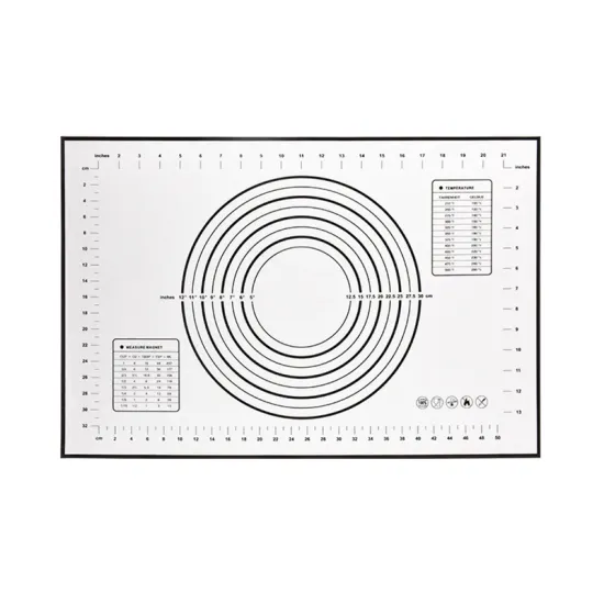 Professional Non-Stick Food Grade Silicone Baking Mat for Dough Kneading and Baking