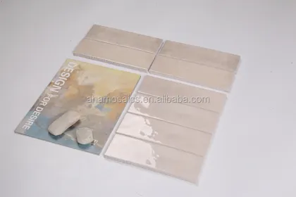 Hot Sale Beige Mosaic Ceramic Tile for Bathroom and Kitchen Walls