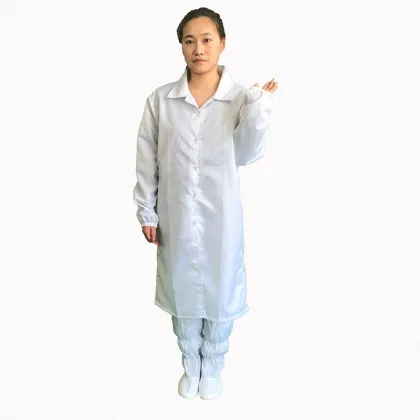 Custom Dustproof Antistatic Clothing: Cleanroom Smock Suits and Gowns