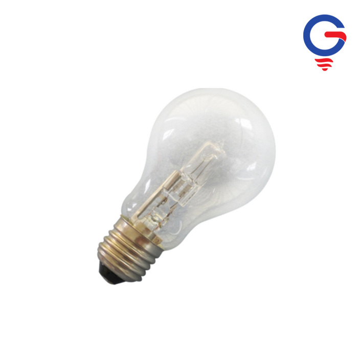 Frosted Globe Gold Base Infrared Lamp