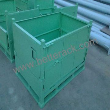 stackable metal container