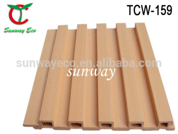 eco-friendly wooden wpc wall panel pvc wall plates(TCB-159)