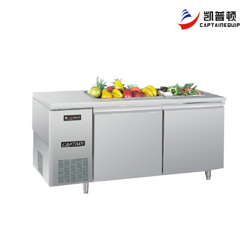 Холодильник для приготовления салатов на столешнице