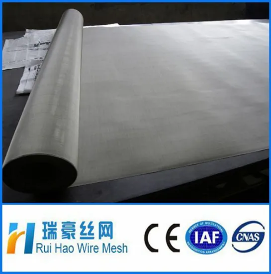 Stainless steel wire mesh for double-layer filter
