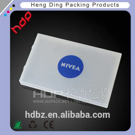 plastic PP Packaging box for cosmetic