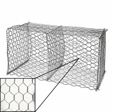 High Zinc Coated Gabion Box Wire Mesh Netting