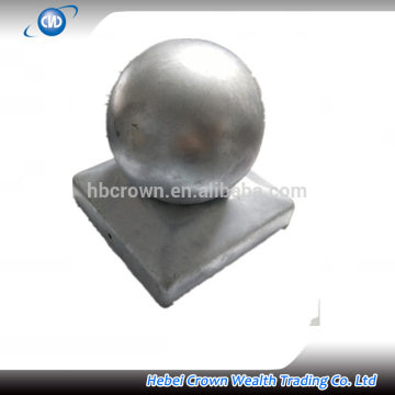 high quality low price aluminum fence post cap