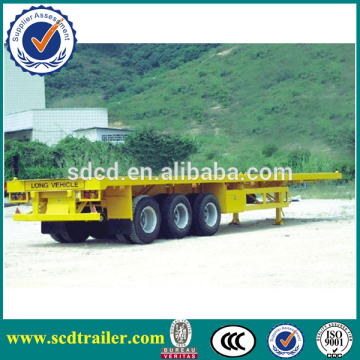 2015 3 axle 40ft side wall and flat bed semitrailer for cargo,3 axle 40ft side wall and flatbed trailer for cargo