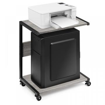 Κινητό C Τύπος Computer Computer Rack με τροχούς