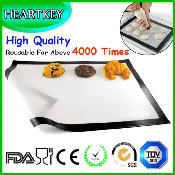 reusable fda grade silicone non stick baking mat, nonstick silpat Non-Stick Silicone Baking Mat Set