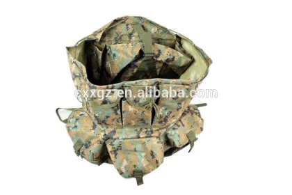 camouflage nylon/polyester military backpack tactical backpack