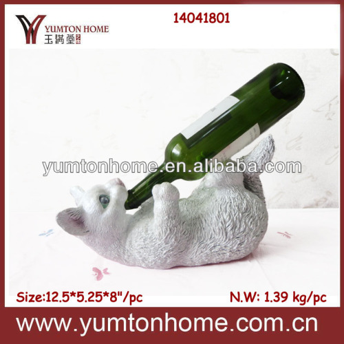 Resin animal funny wine bottle holder