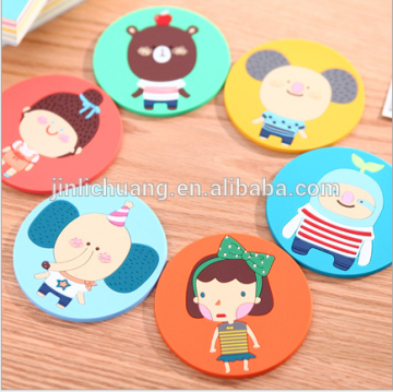 FDA approved non-stick durable heat transfer silicone pad /silicone coaster