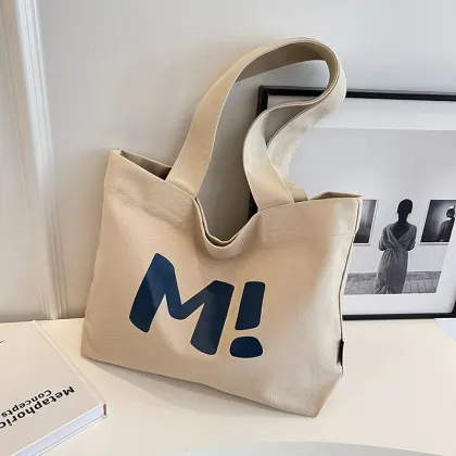 Cangnan Perfect Bags: Simple Korean Style Customizable Canvas School Bag