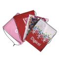 Waterproof Nylon 210d Polyester Drawstring Bag