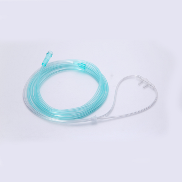 Cânula de oxigênio nasal de PVC segura e sanitária