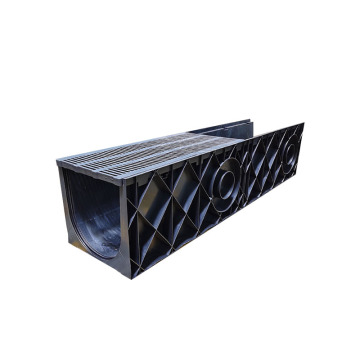 Customizable High-Quality Rain Drainage Trenches: U-Shaped Plastic Drainage Ditches