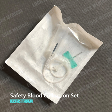 Disposable Safety Needles For Blood Collection