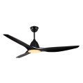 60-inch Modern Decorative Ceiling Fan with 3-Blades