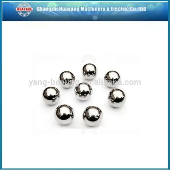 China factory supply 80mm steel balls for bearing