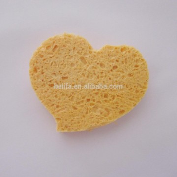 soild color heart shape cellulose sponge,melamine sponge,foam sponge