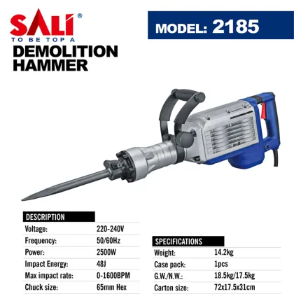 SALI 2185 2500W Heavy Duty Electric Demolition Hammer