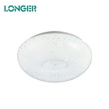 Modern LED Ceiling Lights for Home: Newest Iron and PVC Design