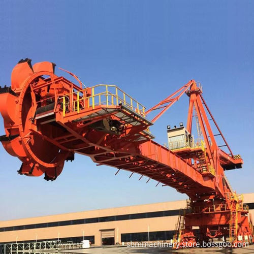 High-Capacity Sand and Cement Bucket Wheel Stacker and Reclaimer Systems