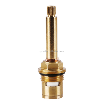 X3127 Brass Material Double Thread Fast Open Mixer Cartridge Valve