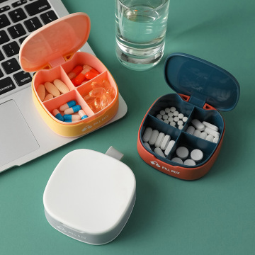 Portable Mini Medical Storage Box - Sealed Silicone Medicine Box