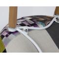 Eames Organic Fabric Covered Stuhl