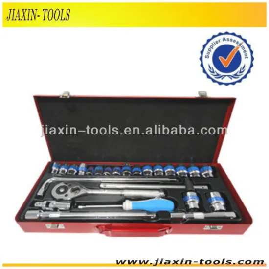 Hand Tool Set - 25 pcs Socket Wrench Set