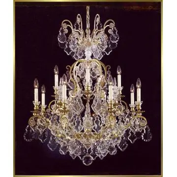 Wrought Iron Chandeliers Crystal Lighting