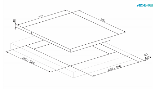 Smeg Ceramic Cooktop White 4 Burner