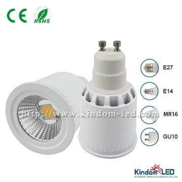 Exclusive Design High Quality AC85-265V 7W 2700K GU10 Led COB, CRI>80