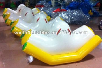 cheap inflatable seesaw on water / water totter