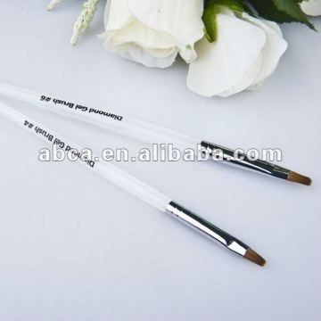White handle high quality new kolinsky nail art brush