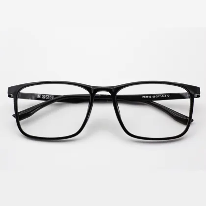 Wholesale Classic Black Rectangle Frame Unisex Optical Reading Glasses