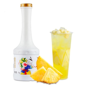 1 kg Guangxi Ananas -Fruchtgeschmacksaft Konzentrat für Getränkegebrauch