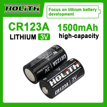 Li-Mno2 Type Cr123A 3V Non Rechargeable Lithium Battery - China