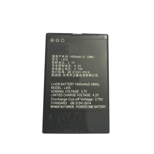 Bateri 5.18Wh Telefon 3.7V 1400mAh Li-ion